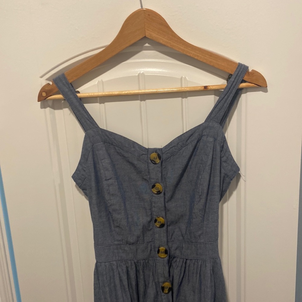 Blue dress